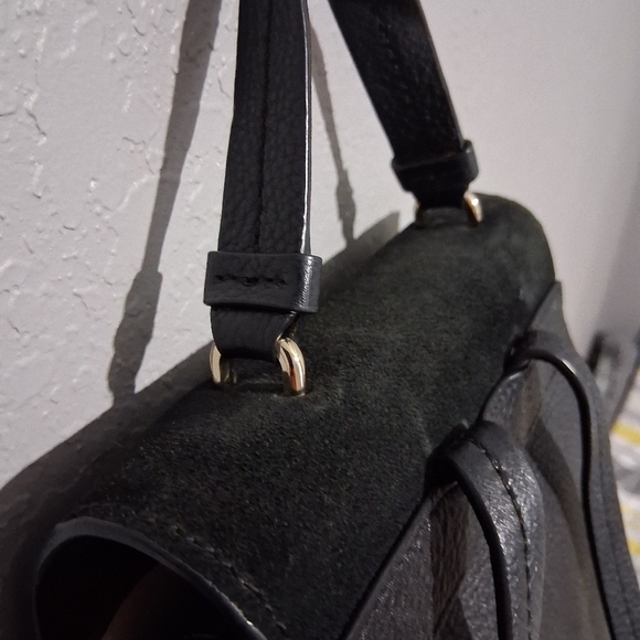 Kate Spade Hayes Suede Medium Flap Backpack - Picture 10 of 16